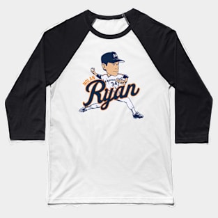 Nolan Ryan Houston Caricature Baseball T-Shirt